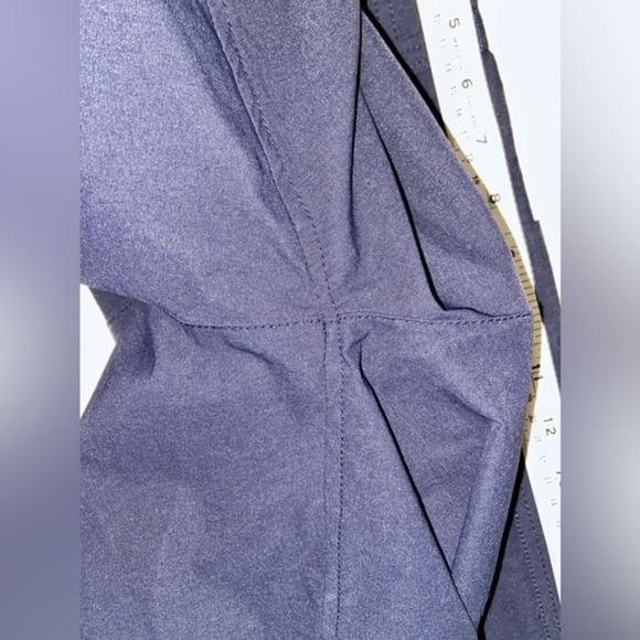 2/40$‎ Men’s Black Mountain Black stretchy Nylon outdoor cargo shorts size 33 - Picture 2 of 12